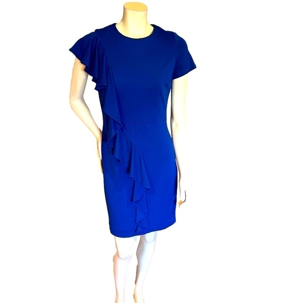 Belle Badgley Mischka ruffle dress